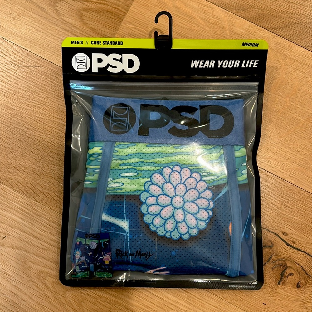 PSD Men’s Core Standard: Rick And Morty